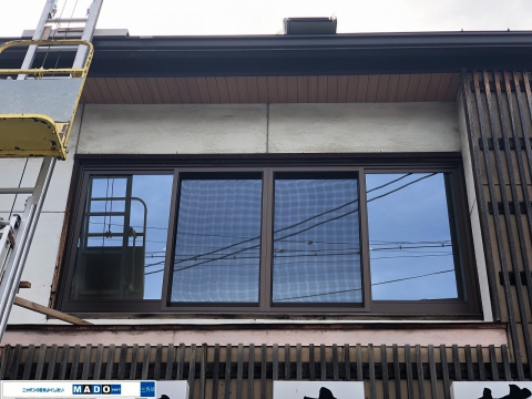 木製建具の窓からアルミ製の窓(7CH) 窓交換リフォーム！！！(大阪市 生野区 M様邸)